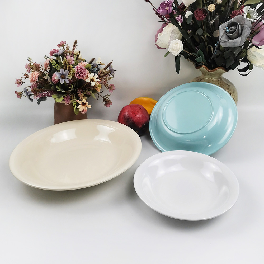 Goedkope Melamine Ronde Diner Soepschotel Nieuwe Melamine Plaat